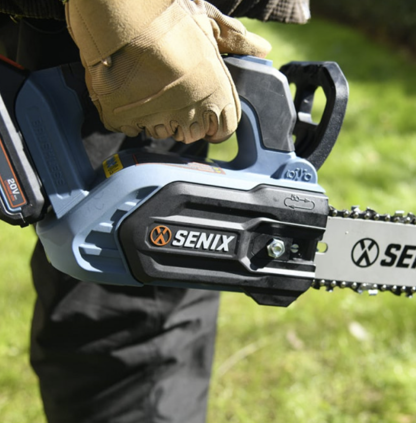 Аккумуляторная цепная пила Senix CSX2-M1-EU (1х4,0 Ач) – фото №7 Аккумуляторная цепная пила Senix CSX2-M1-EU (1х4,0 Ач) – №7