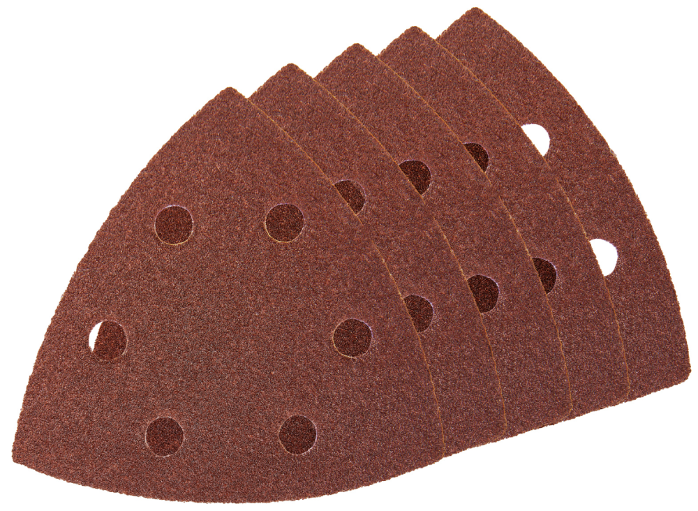 Лист шлифовальный Elitech 93х93 мм Р100, треугольный (5 шт) – №2