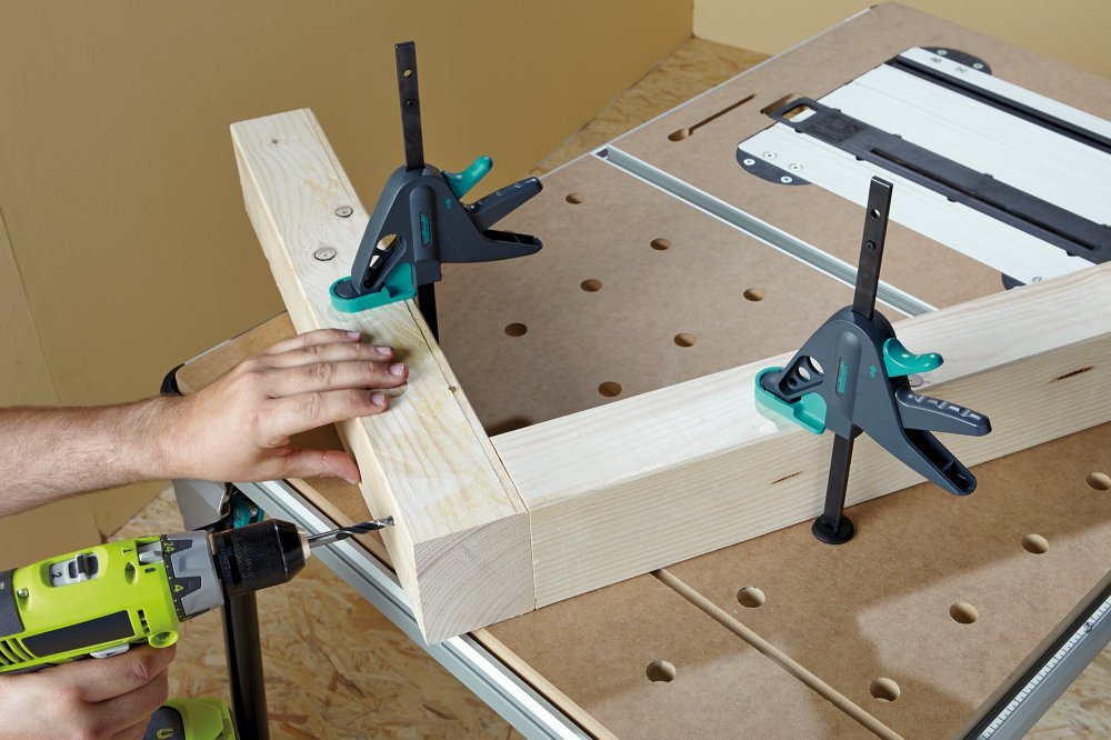 Струбцина быстрозажимная Wolfcraft 150 мм – фото №1 Струбцина быстрозажимная Wolfcraft 150 мм – №1