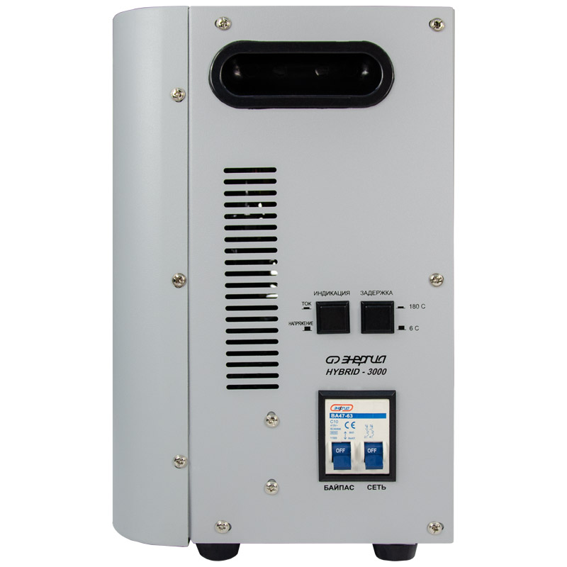Стабилизатор напряжения Энергия Hybrid-3000 навесной – №4
