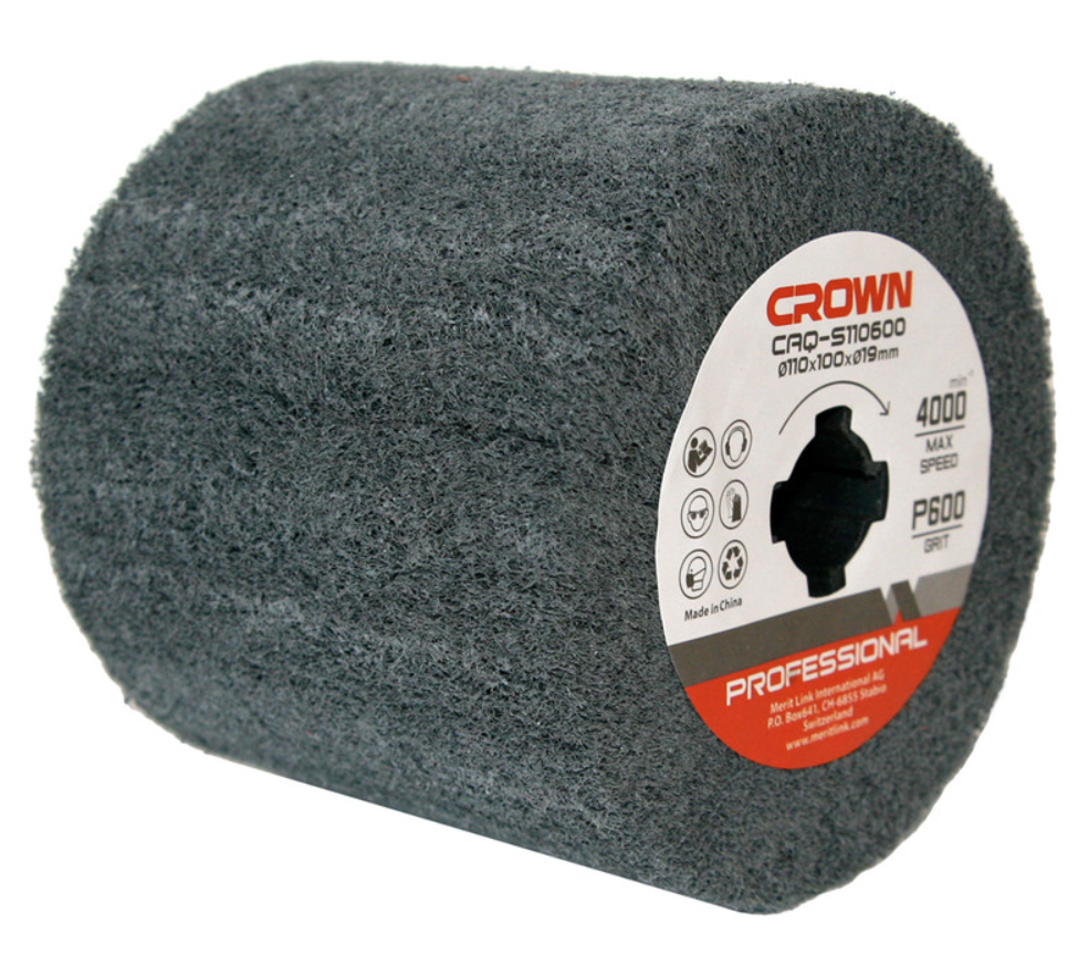 Щетка для браширования Crown CAQ-S110600 абразивная – фото №1 Щетка для браширования Crown CAQ-S110600 абразивная – №1