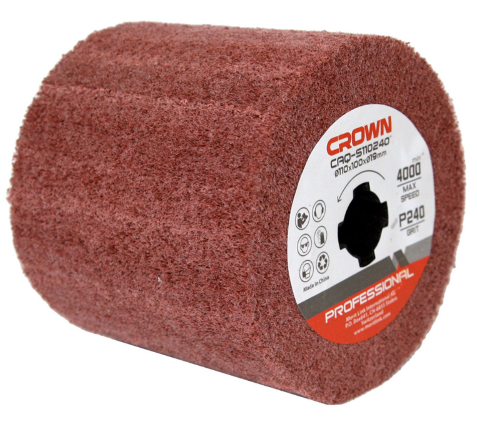 Щетка для браширования Crown CAQ-S110240 абразивная – фото №1 Щетка для браширования Crown CAQ-S110240 абразивная – №1