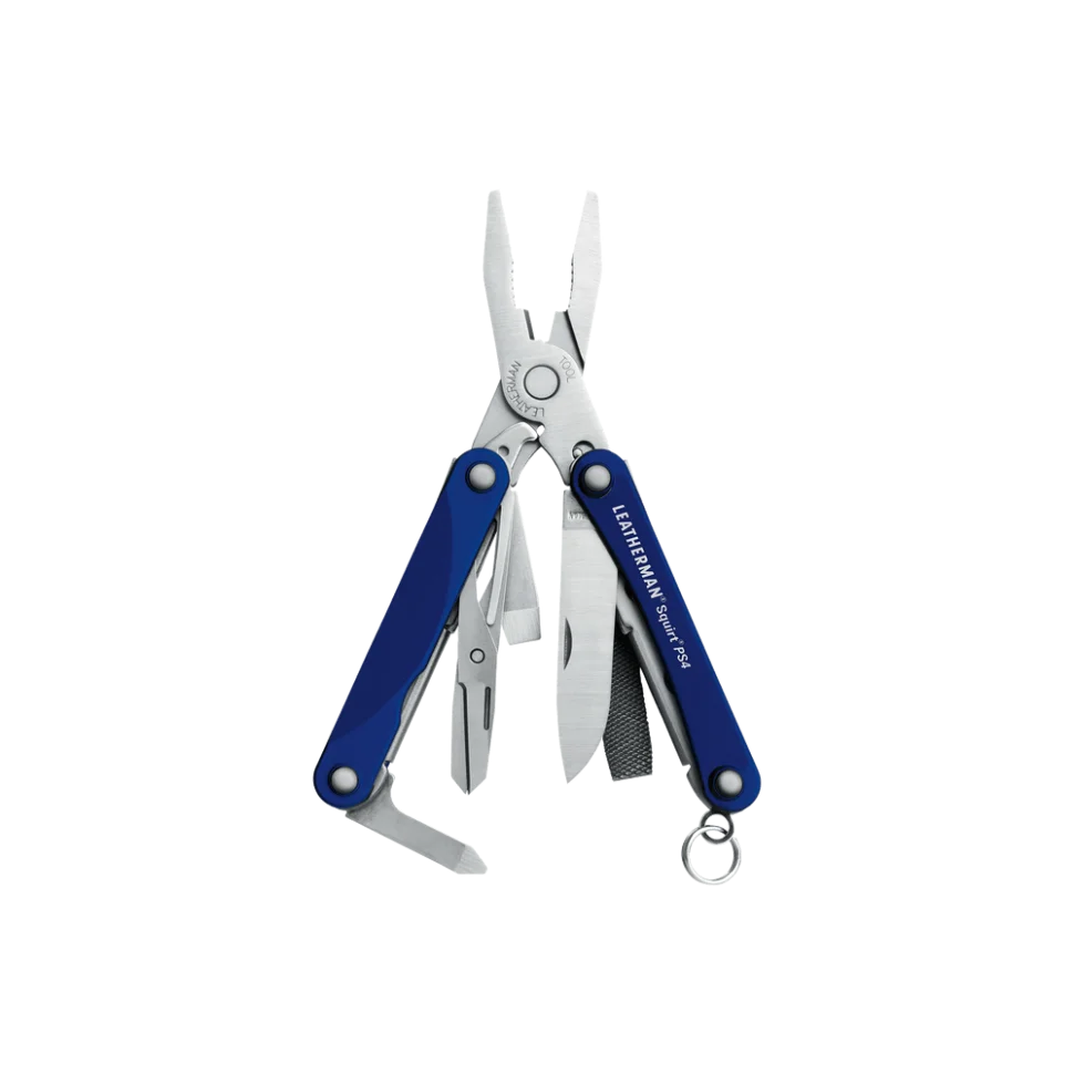Мультитул Leatherman Squirt PS4 синий (831230) – фото №1 Мультитул Leatherman Squirt PS4 синий (831230) – №1