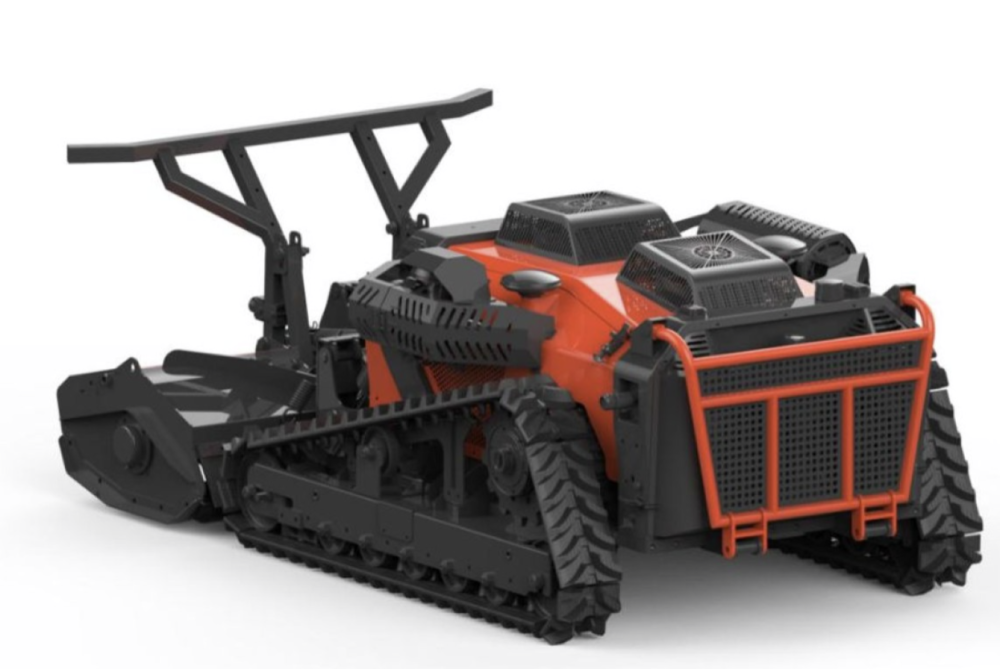 Газонокосилка бензиновая ZimAni RCM 120BH-PRO "Эверест" на радиоуправлении – №1