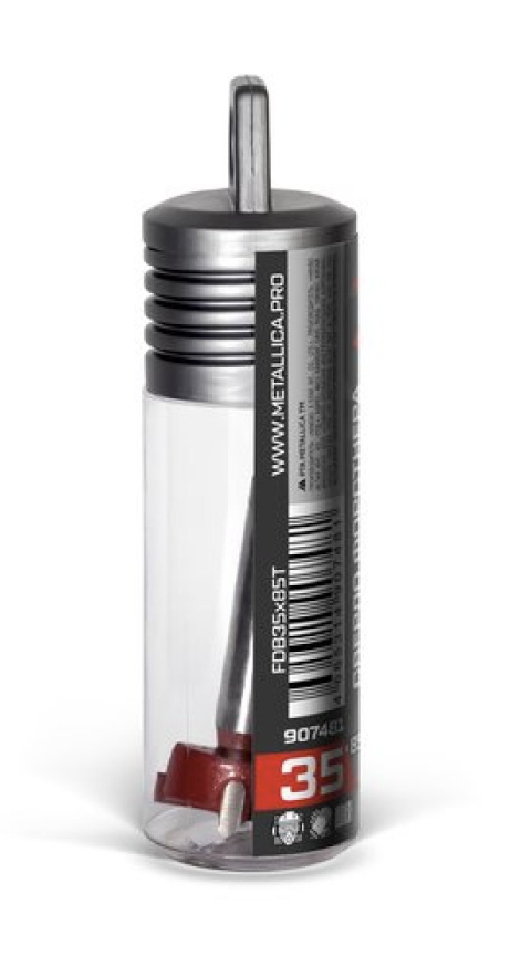 Сверло Форстнера Metallica Ultra 25x85/55 мм твердосплавное – №1