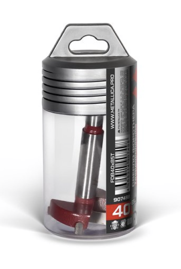 Сверло Форстнера Metallica Ultra 40x85/55 мм твердосплавное – №1