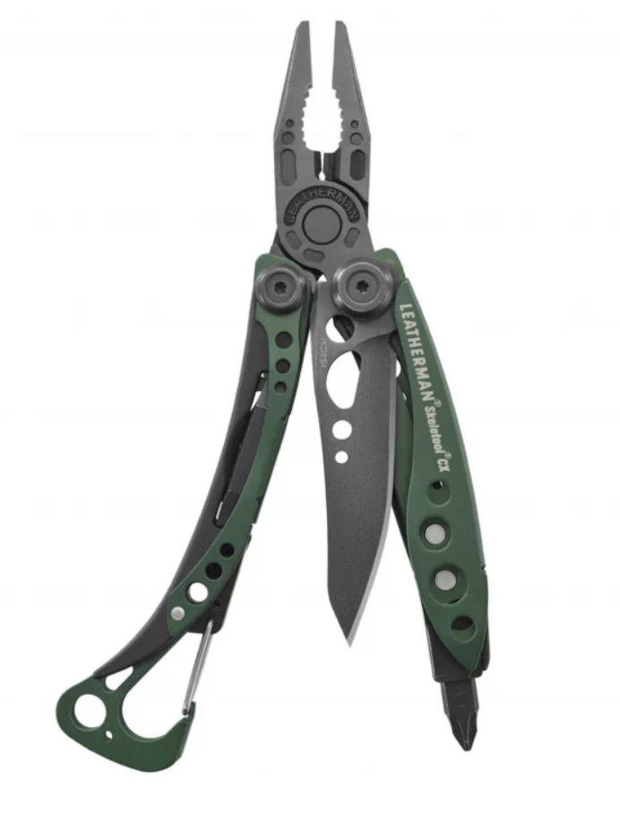 Мультитул Leatherman Skeletool CX Green (833139) – №1
