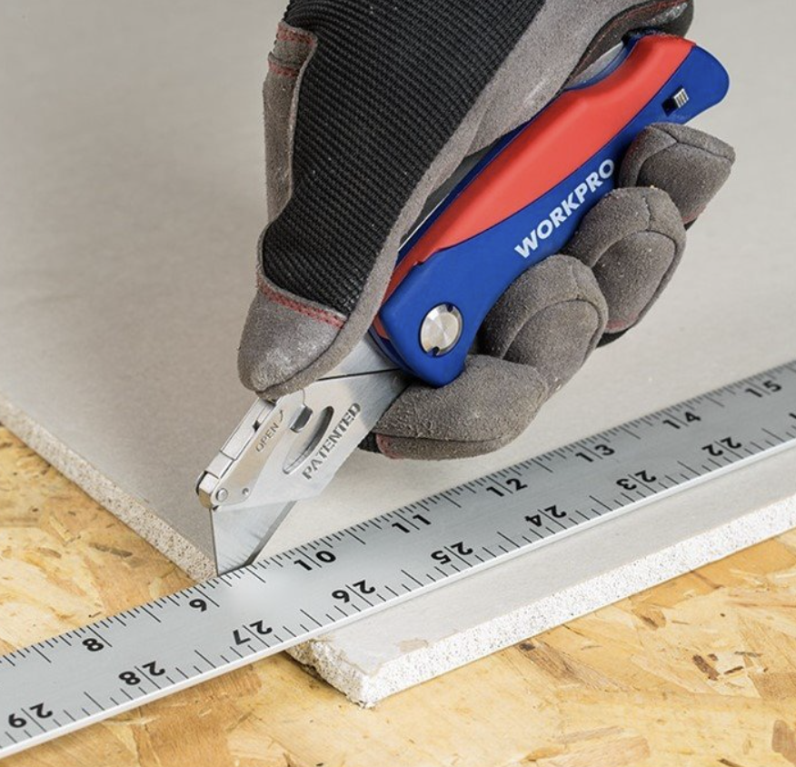 Нож складной WORKPRO с упором для пальца (WP211006) – №3