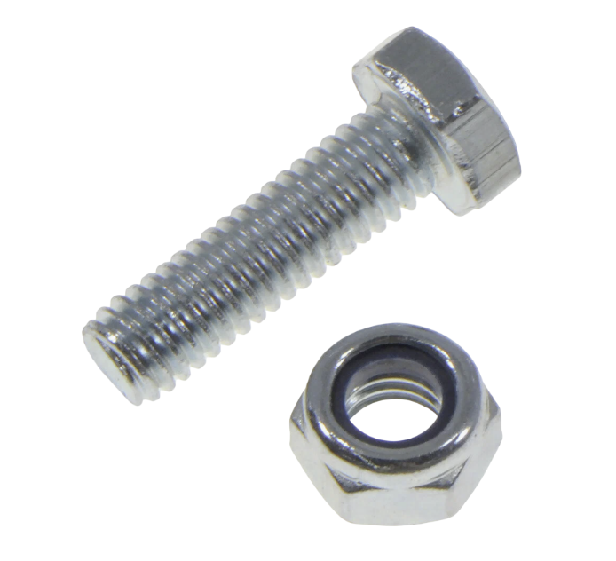 Болт для шнека Villartec с гайкой самоконтрящаяся М6х20 – №1