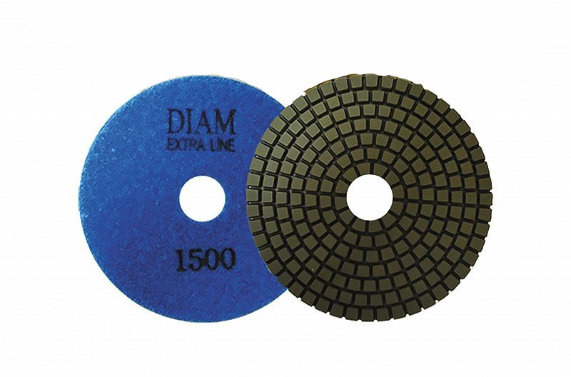 Круг алмазный шлифовальный Diam Extra Line 100х3мм P1500 (мокрый) черепашка – №1