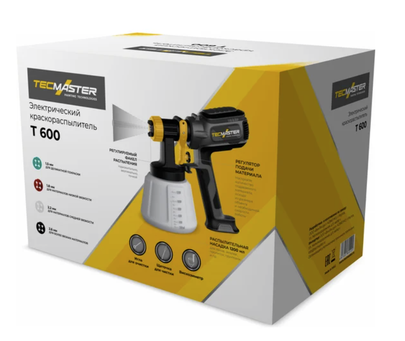 Краскораспылитель TecMaster T 600 DIY – №3