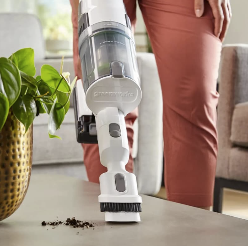 Аккумуляторный вертикальный пылесос Greenworks G24SVK4D (1х4,0 Ач) – №3