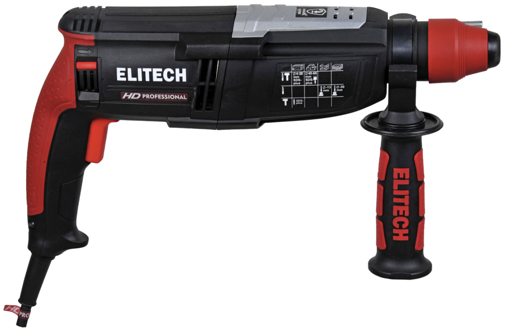 Перфоратор Elitech HD RH 0928RE (E2205.027.01) SDS+ – фото №2 Перфоратор Elitech HD RH 0928RE (E2205.027.01) SDS+ – №2