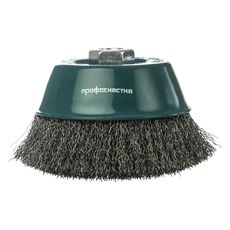 Корщетка для УШМ ПрофОснастка Мастер №3 90 мм, чашка – №1