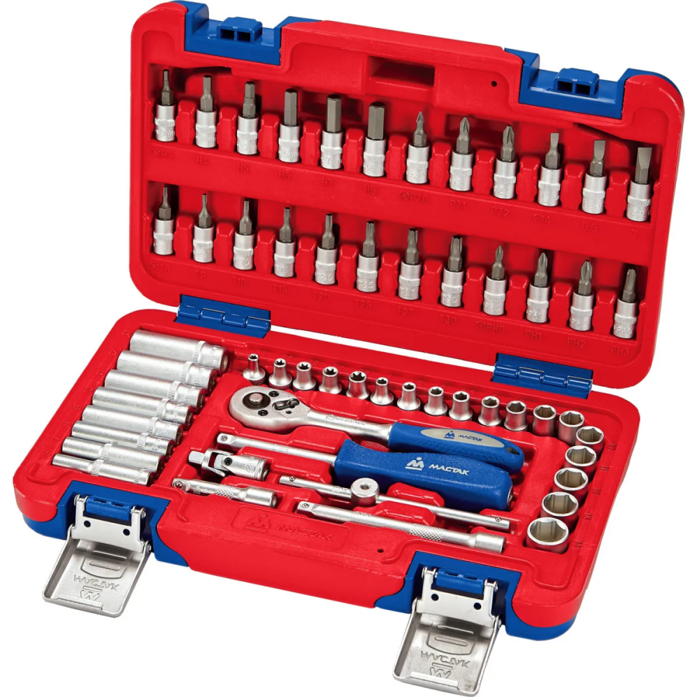 Набор инструментов универсальный Мастак 01-057С (57 шт) – №1