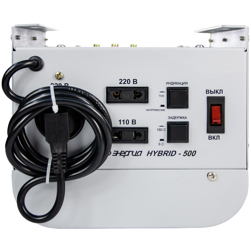Стабилизатор напряжения Энергия Hybrid-500 навесной – №4