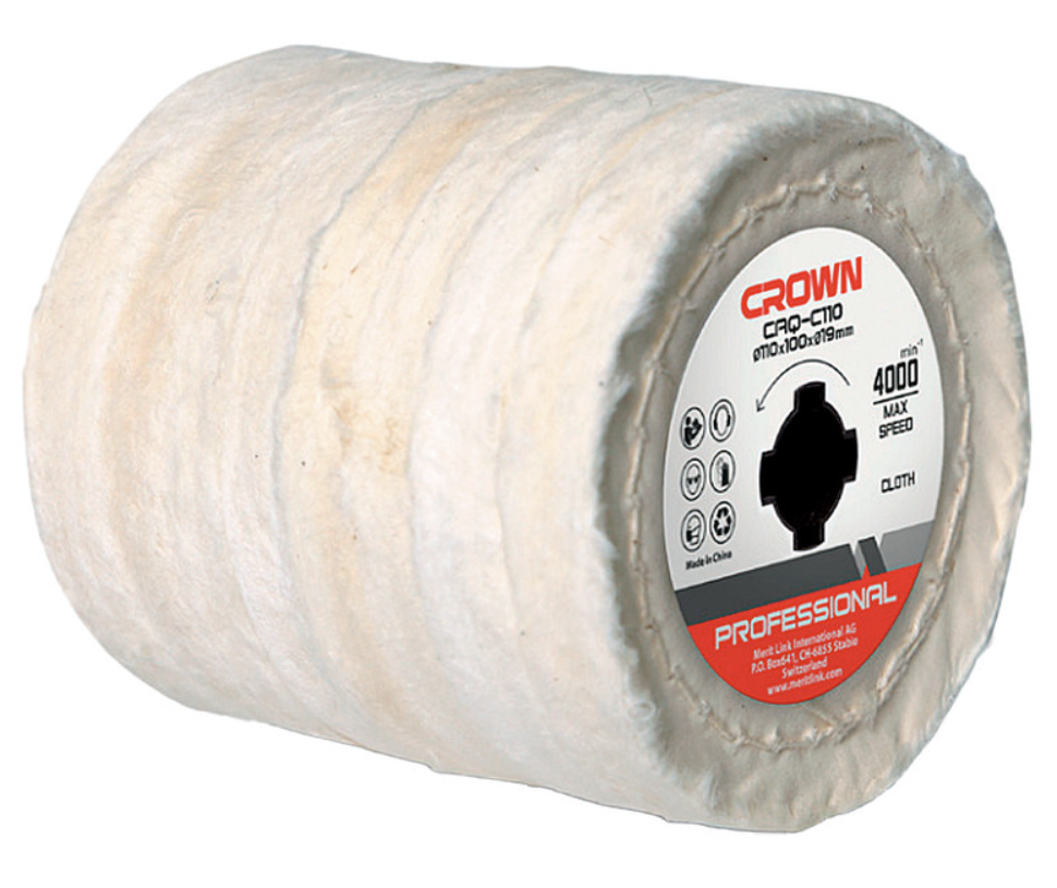 Щетка для браширования Crown CAQ-C110 х/б ткань – №1