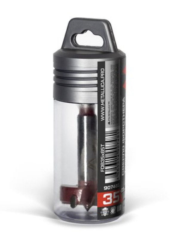 Сверло Форстнера Metallica Ultra 35x85/55 мм твердосплавное – №1