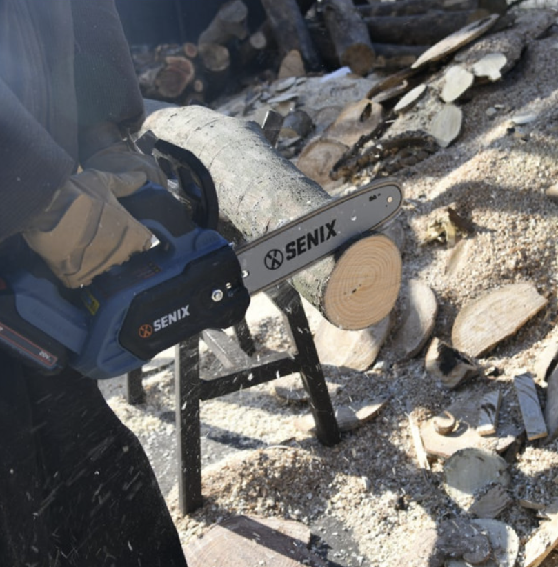 Аккумуляторная цепная пила Senix CSX2-M1-EU (1х4,0 Ач) – фото №6 Аккумуляторная цепная пила Senix CSX2-M1-EU (1х4,0 Ач) – №6