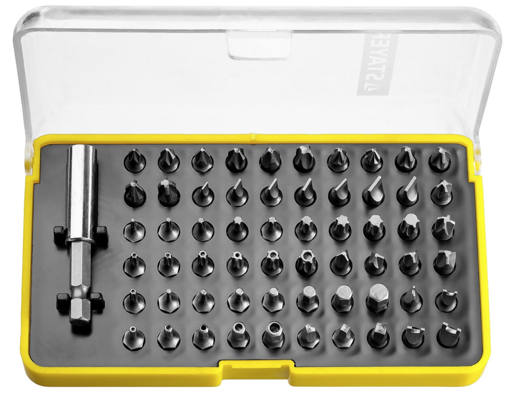 Набор бит Stayer с адаптером (61 шт) (26084-Н61) – №1