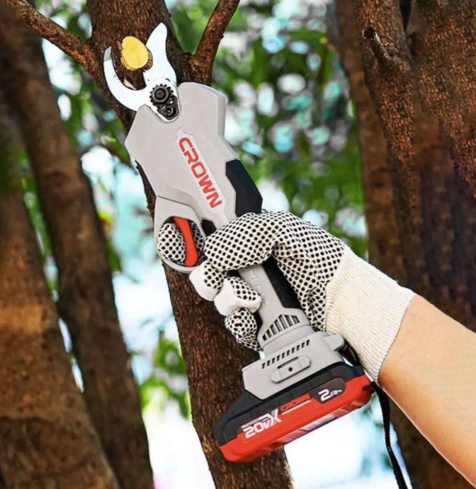 Аккумуляторный секатор Crown CT29001HX (без акк. и з/у) – фото №2 Аккумуляторный секатор Crown CT29001HX (без акк. и з/у) – №2