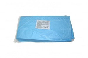 Простыня Medicosm голубая, 70x200см, SMS, 50 шт в пачке (Медикосм)