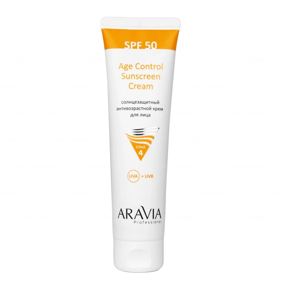 ARAVIA Professional Солнцезащитный анти-возрастной крем для лица 50, 100 мл