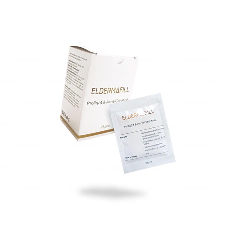 Гель-маска Eldermafill Prolight & Acne Gel-Mask 10шт (Эльдермафилл Пролайт Акне)