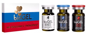 Гель косметический для ухода за кожей лица и тела bioGEL SET RUSSIA 3х5мл (Биогель сет РОССИЯ)