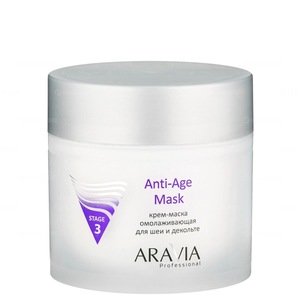 ARAVIA Professional Крем-маска омолаживающая для шеи декольте Anti-Age Mask, 300 мл