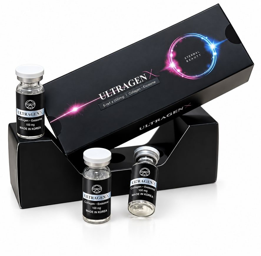 Коллагеновая сыворотка с экзосомами для кожи COSMODERMA ULTRAGEN X 3х100мг (Ультраген Икс)