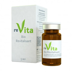 Биоревитализант Материал-гель водосодержащий КОНТУРГЕЛЬ-ХПМ ReVITA Bio Revitalisant 5мл (Ревита Био Ревитализант)