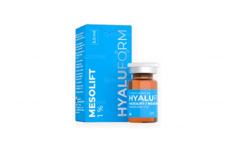 Мезопрепарат для лица Hyaluform Mezolift 1%, 1флx5мл (Гиалуформ Мезолифт)