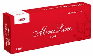 Филлер MiraLine Deep Plus с лидокаином 1х1.1мл (Миралайн Дип Плюс)