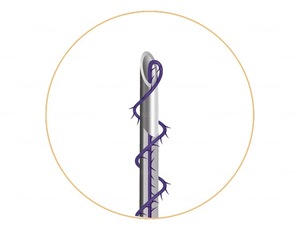 Мезонити Honey Derma Thread PDO COGGING SCREW+DSP type 25Gx60mm - 185mm (Хани Дерма Фред)