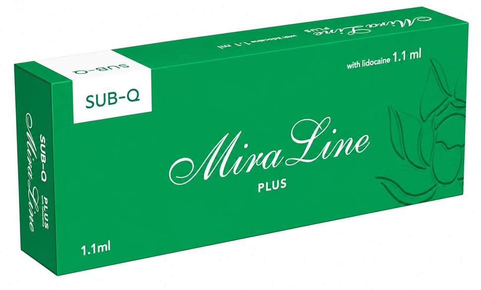 Филлер MiraLine Sub-Q Plus с лидокаином 1х1.1мл (Миралайн СабКью Плюс)