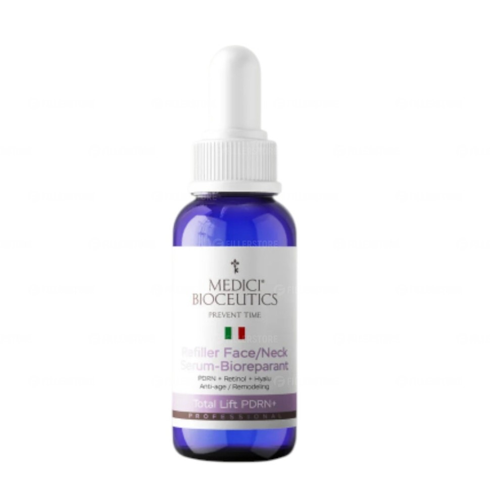 Сыворотка для лица и шеи Medici Bioceutics Refiller Face Neck Serum-Biorep. 30мл (Медичи БиоСьютикс)