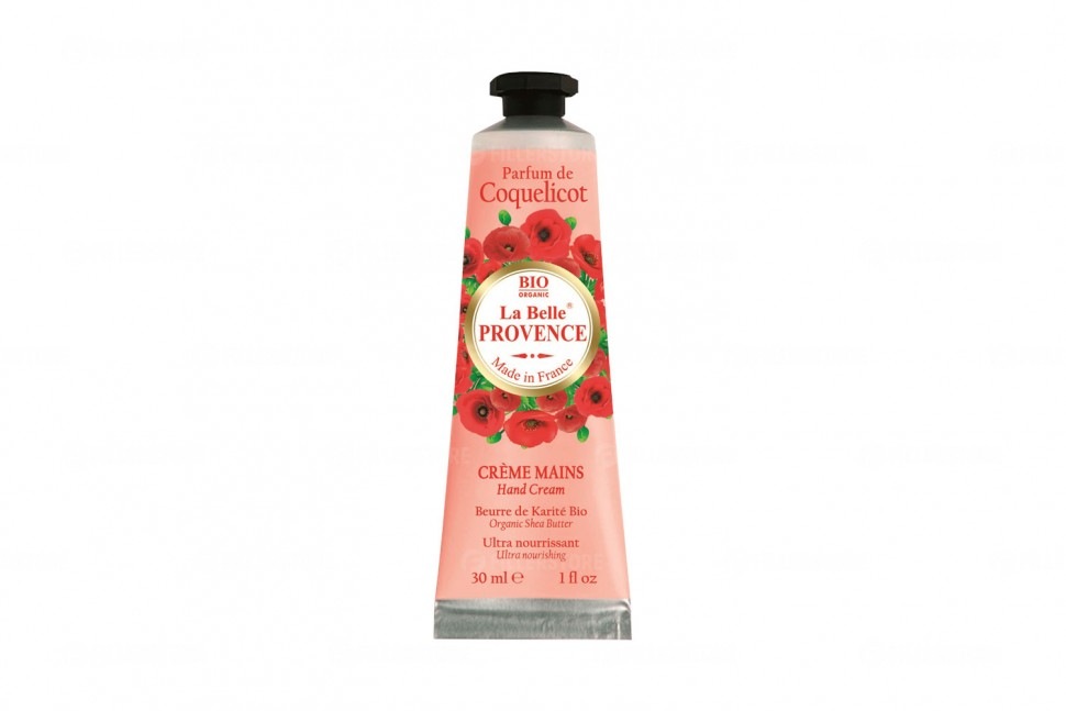 Крем для рук с маком La belle Provence 30мл