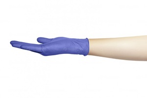 Перчатки MediOk Nitrile нитриловые смотровые неопудренные, сиреневые, р. L, 50 пар в блоке (МедиОк)
