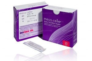 Иглы Meso-relle EXTRA для контурной пластики 30Gх12  0,13/0,3 1шт.(Мезо-релл)