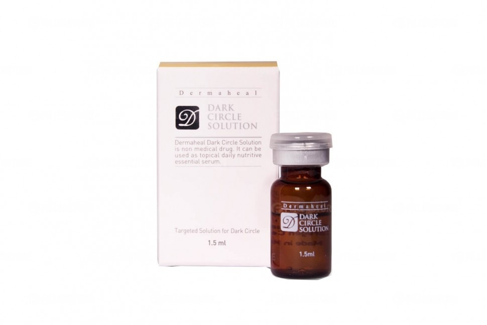 Мезококтейль от кругов под глазами Dermaheal Dark Circle Solution 1флx1.5мл (Дермахил Дарк Серкл Солюшн)