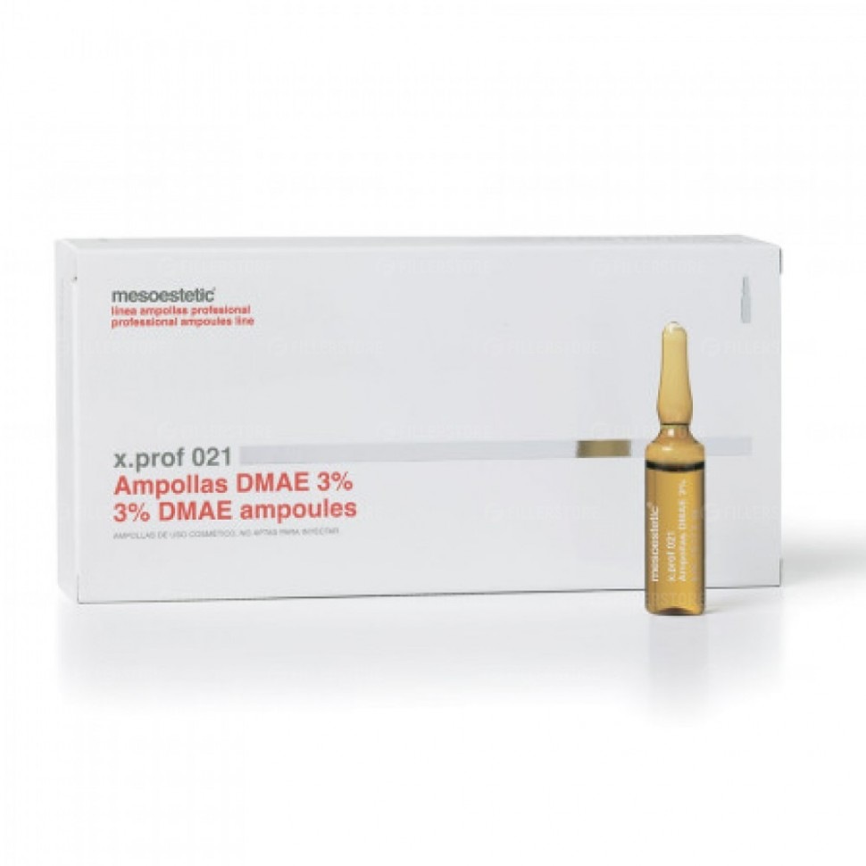 Мезопрепарат Mesoestetic x.prof 021 - DMAE 3% 20х5мл(Мезоэстетик)