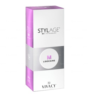 Филлер Stylage M BI-SOFT Lidocaine 2x1мл (Стилаж М Би-Софт с лидокаином)