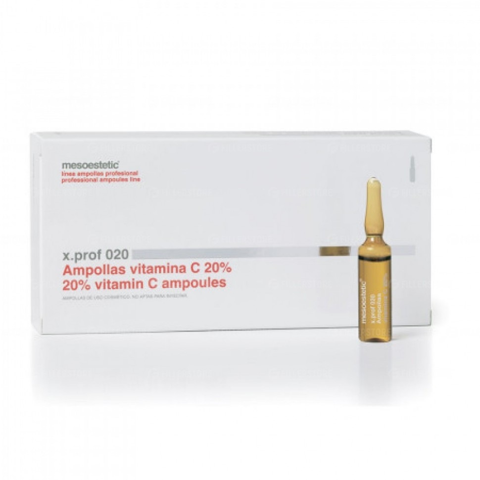 Мезопрепарат Mesoestetic x.prof 020 - vitamin C 20% 100х5мл (Мезоэстетик)