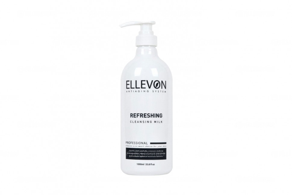Молочко для лица Ellevon Refreshing Cleansing Milk 1000мл (Эллевон)