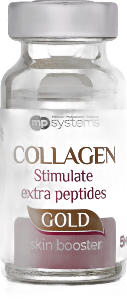Скинбустер mp systems Collagen Stimulate extra peptides Gold 5мл (МП Систем)