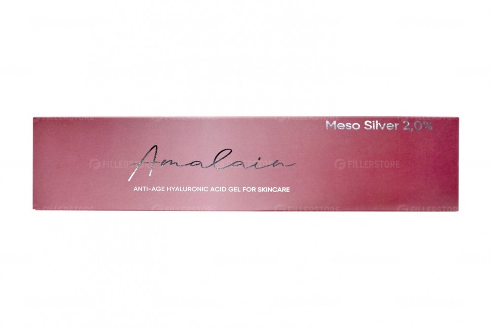 Мезогель Amalain Meso Silver 2%, 1x2мл (Амалайн Мезо Сильвер)