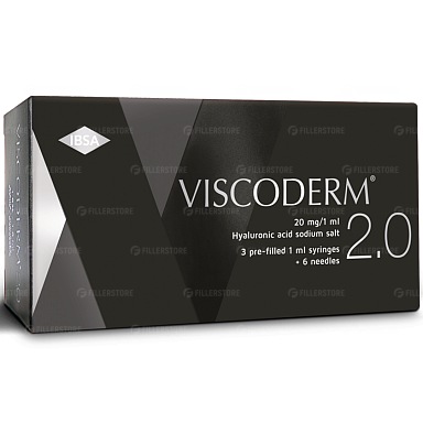 Биоревитализант Viscoderm 2% "Трио" 3х1мл (Вискодерм)