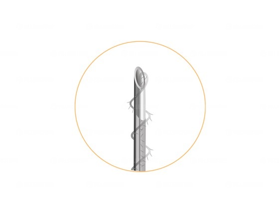 Мезонити Honey Derma Thread PLACL Cogging Screw  DSP type 25Gx38mm - 136mm (Хани Дерма Фред)