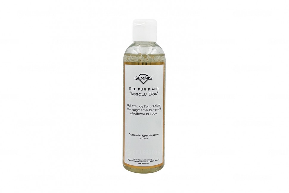 Гель для лица "Золотой абсолют" Gemmis Gel purifiant "Absolu D'Or" 200мл (Джеммис)